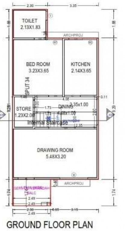  krishna 2 Floor Plan Ground Floor Plan