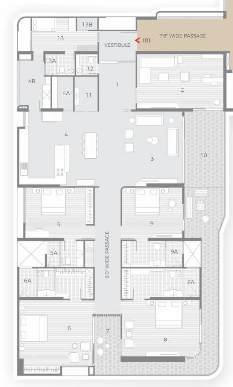 Floor Plan bellissimo iii Floor Plan Floor Plan