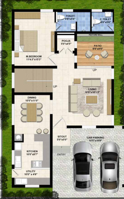 amara Floor Plan Ground Floor Plan