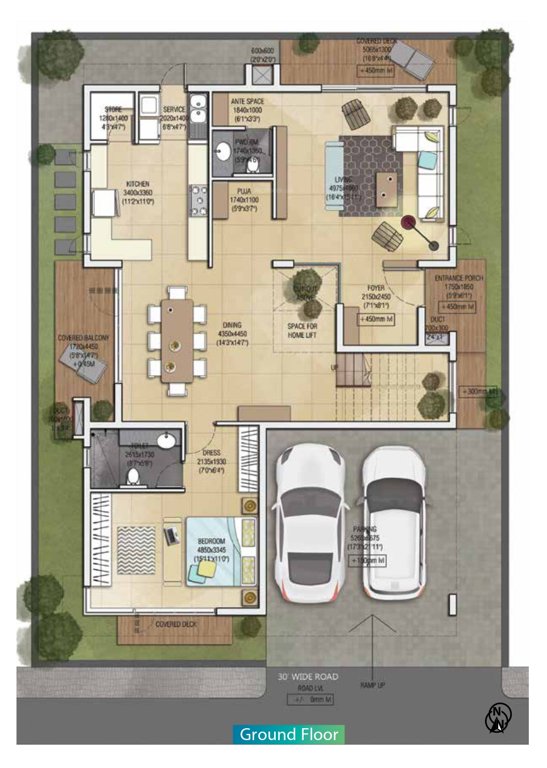  flowerdale Floor Plan Ground Floor Plan