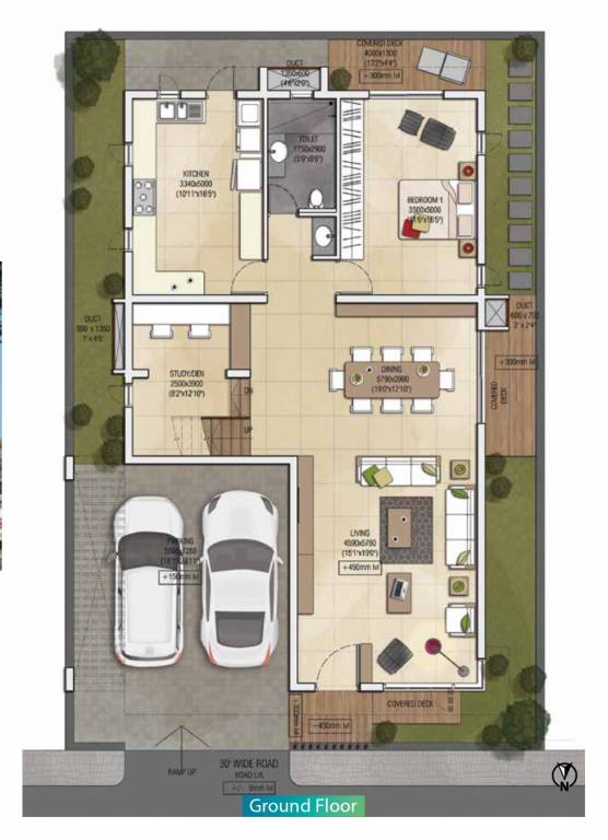  flowerdale Floor Plan Ground Floor Plan