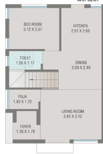  villa Floor Plan Ground Floor Plan