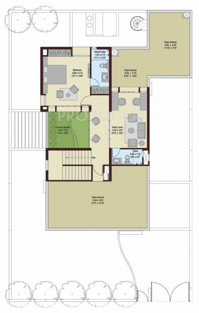 Ruchi Lifespaces Villa (5BHK+6T (4,204 sq ft) + Study Room 4204 sq ft)