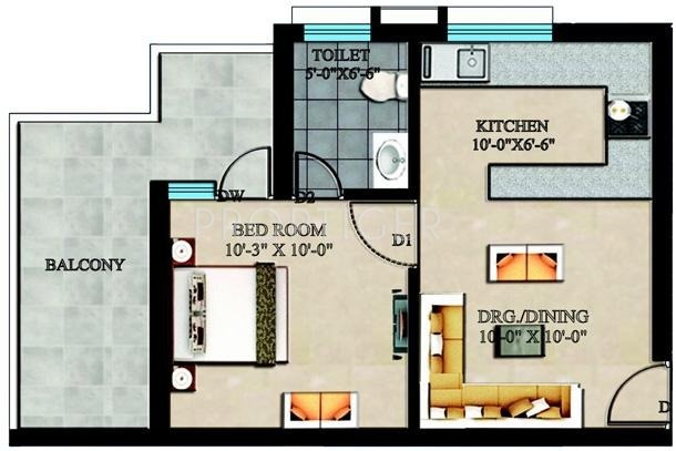 Bakshish Gulmohar Heights (1BHK+1T (530 sq ft) 530 sq ft) Bakshish Gulmohar Heights (1BHK+1T (530 sq ft) 530 sq ft)