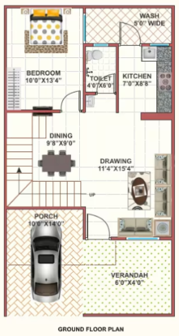  urban river Floor Plan Ground Floor Plan
