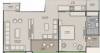 luxuria Floor Plan Upper Level Duplex Plan
