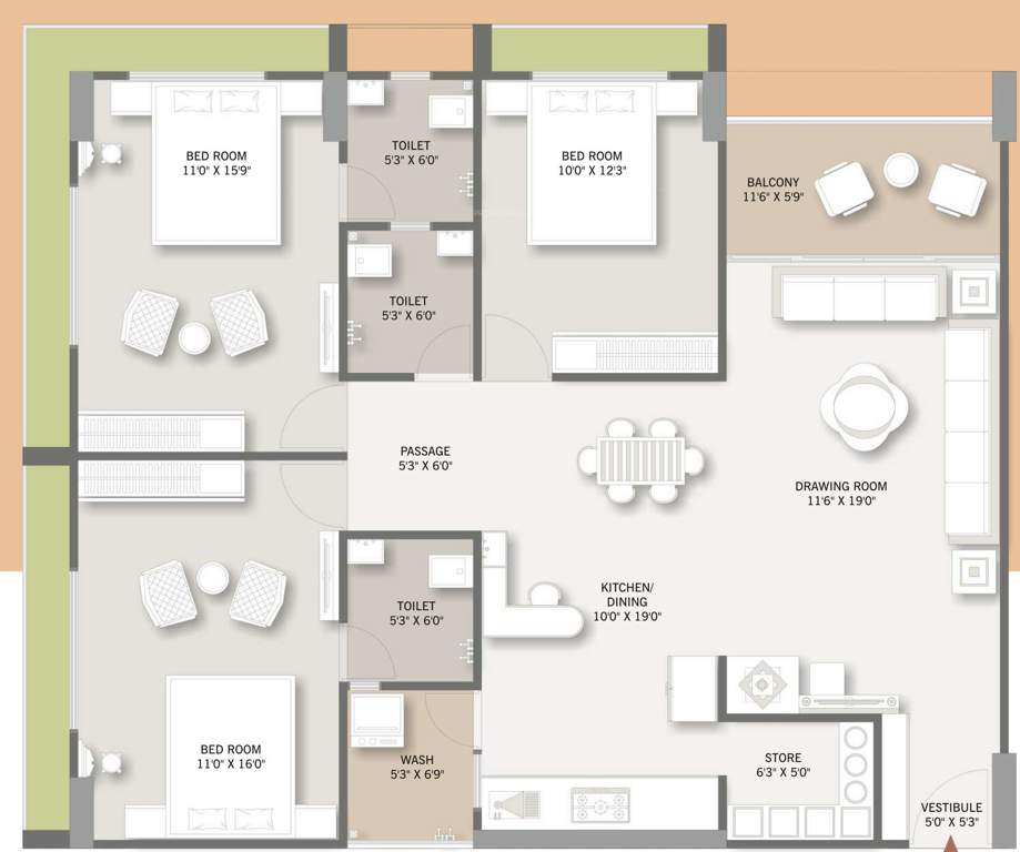  elegance Floor Plan Floor Plan