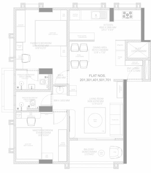 girnar Floor Plan Floor Plan