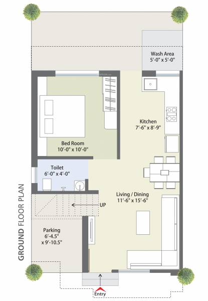  gaj-ganesh Floor Plan Ground Floor Plan