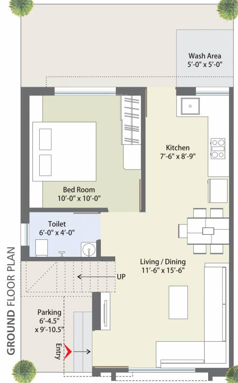 gaj ganesh Floor Plan Ground Floor Plan
