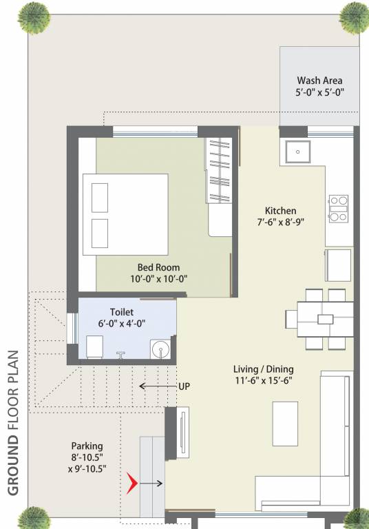 gaj ganesh Floor Plan Ground Floor Plan