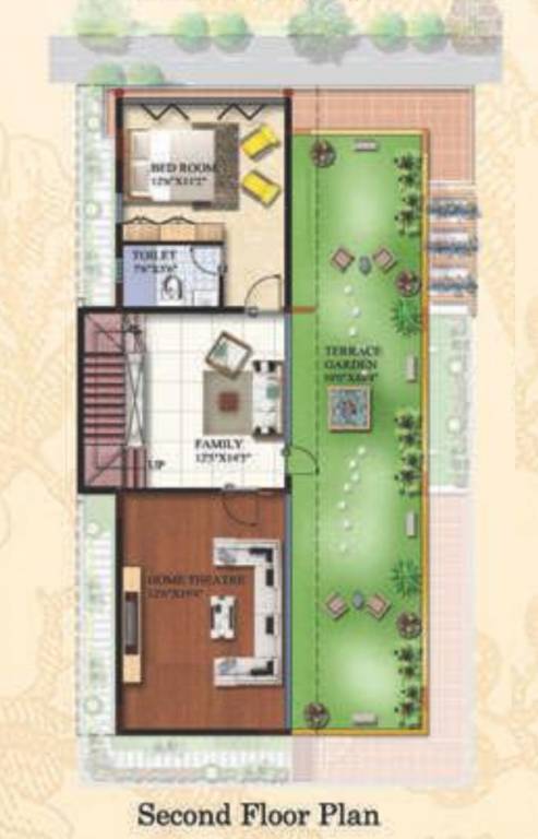  oakridge Floor Plan Second Floor Plan