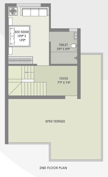 Second Floor Plan bunglows Floor Plan Second Floor Plan