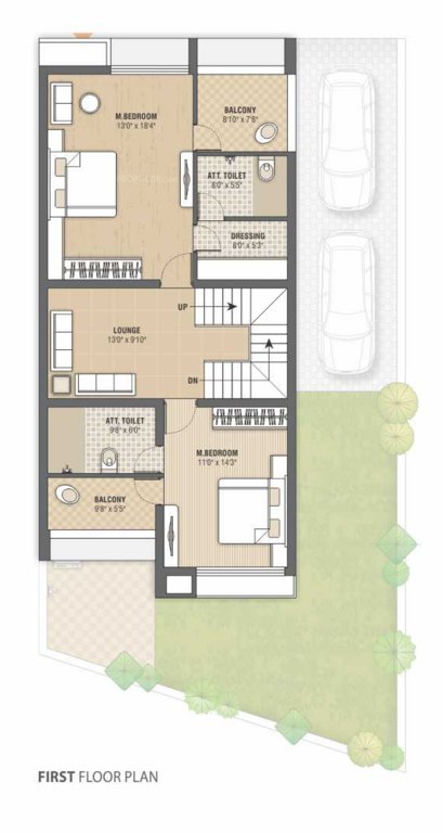 villa Floor Plan First Floor Plan