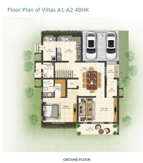 Ground Floor Plan ekantam Floor Plan Ground Floor Plan