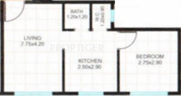 Shree Sai Arcade (1BHK+1T (580 sq ft) 580 sq ft) Shree Sai Arcade (1BHK+1T (580 sq ft) 580 sq ft)