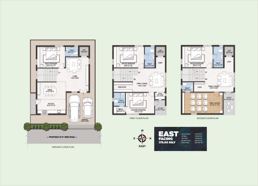  pranava sama lakshma reddy greenwich Floor Plan Floor Plan