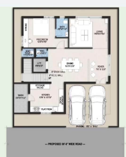  pranava sama lakshma reddy greenwich Floor Plan Ground Floor Plan
