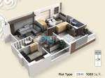 Aradhana Bhavyaa Heights (2BHK+2T (1,020 sq ft) 1020 sq ft) Aradhana Bhavyaa Heights (2BHK+2T (1,020 sq ft) 1020 sq ft)