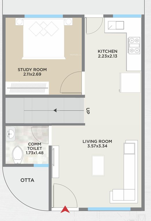 vatika Floor Plan Lower Ground Floor Plan