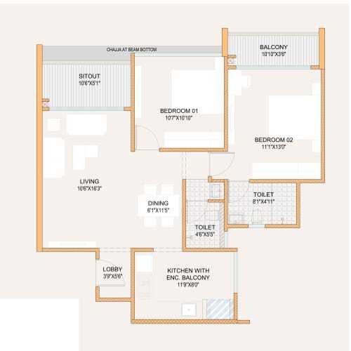 Floor Plan my home akurdi Floor Plan Floor Plan