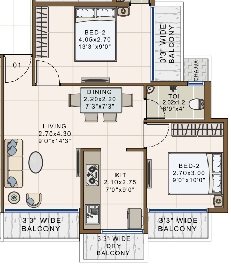 Floor Plan alankara paradise Floor Plan Floor Plan