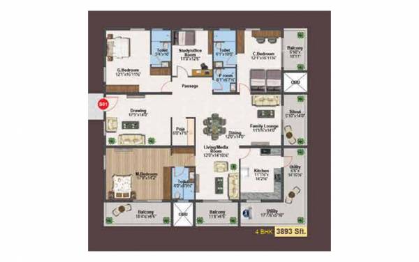  urban-trilla Floor Plan Floor Plan