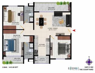 Floor Plan the-courtyard Floor Plan Floor Plan