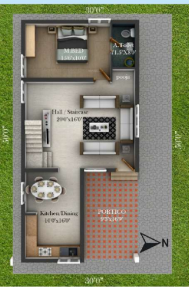  mega city Floor Plan Ground Floor Plan