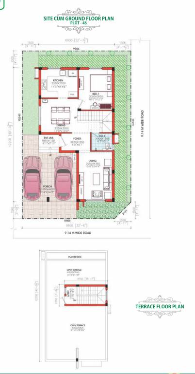  code field Floor Plan Ground Floor Plan