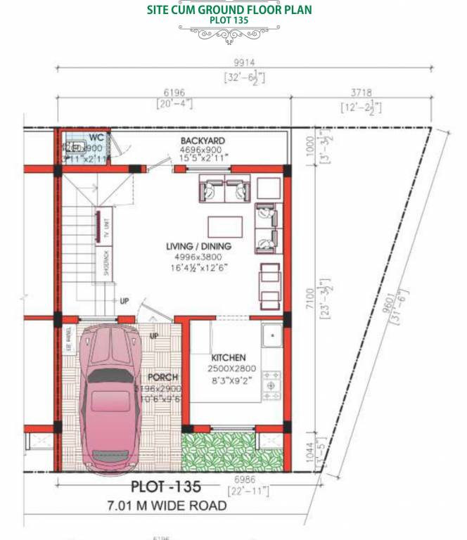  code field Floor Plan Ground Floor Plan