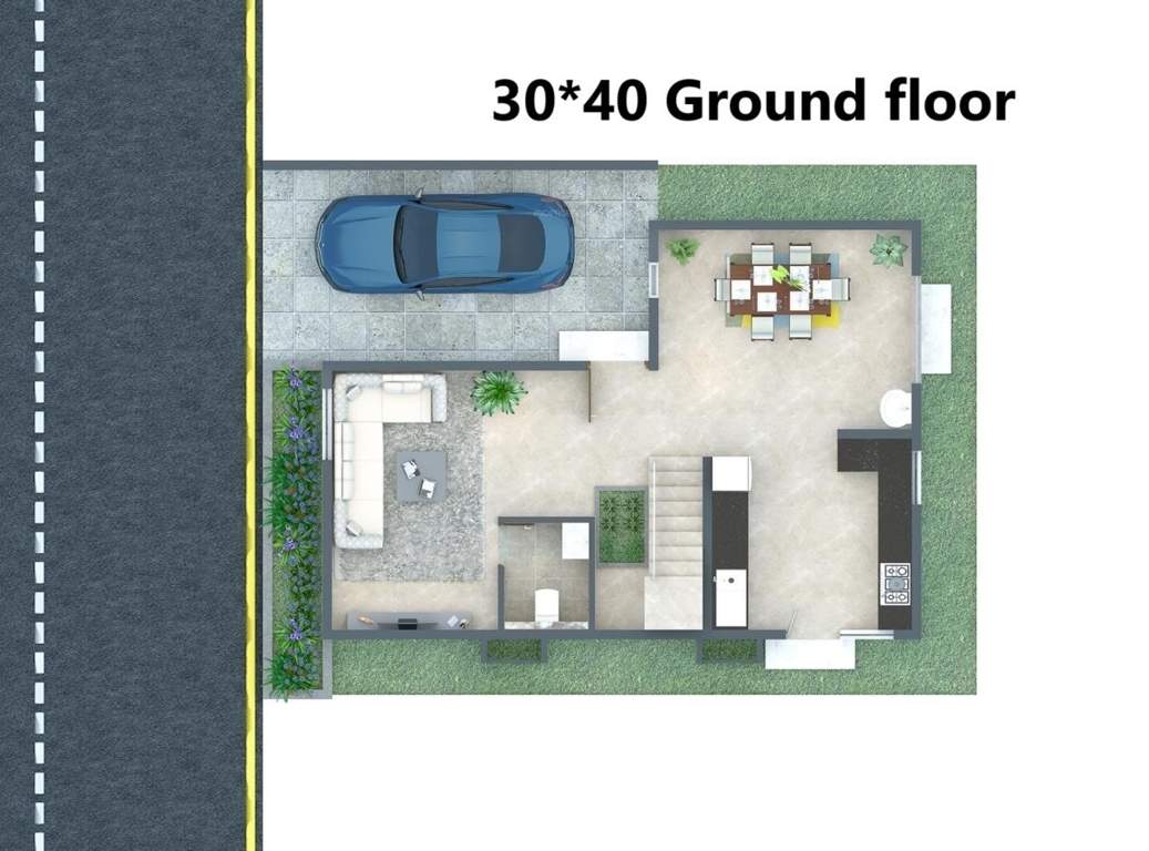  north county Floor Plan Ground Floor Plan