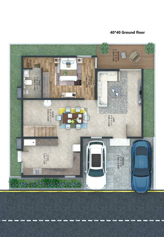  north county Floor Plan Ground Floor Plan