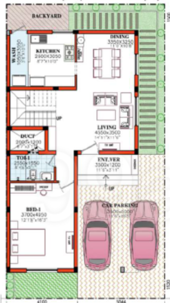  code field Floor Plan Ground Floor Plan