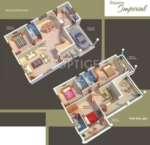 Nanu Sapana Imperial (4BHK+4T (2,185 sq ft) 2185 sq ft) Nanu Sapana Imperial (4BHK+4T (2,185 sq ft) 2185 sq ft)
