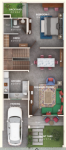  sansaar-spring-villas Floor Plan Ground Floor Plan