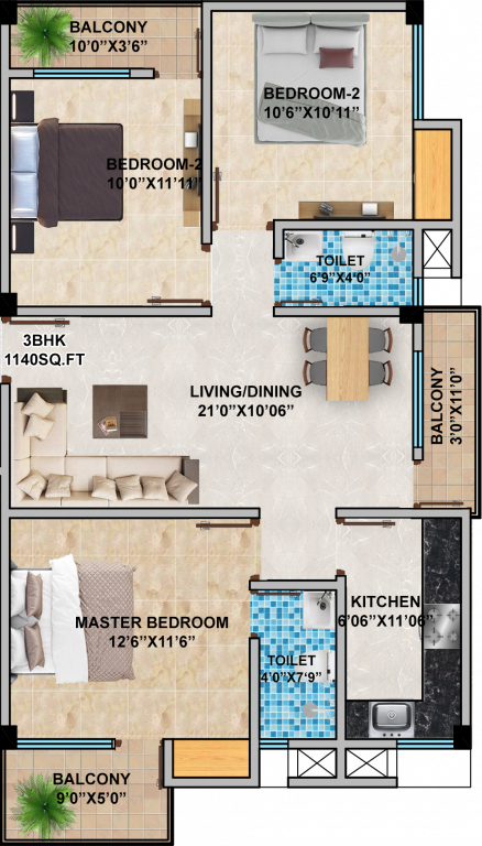 greens Floor Plan Floor Plan