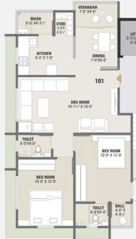  dharti saket 2 Floor Plan Floor Plan