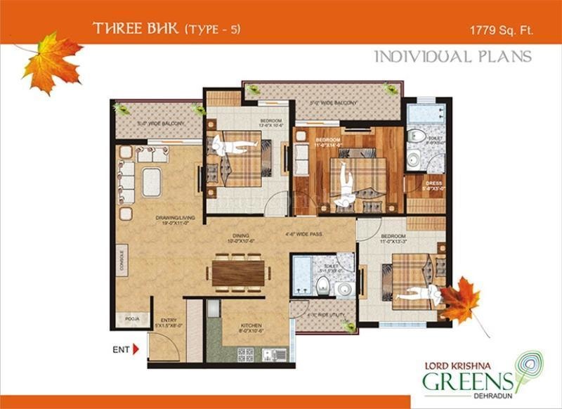 Floor Plan lord krishna greens Floor Plan Floor Plan
