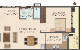 Floor Plan muppas aaradhya Floor Plan Floor Plan