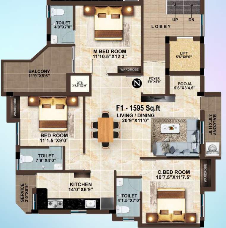  madhu enclave Floor Plan Floor Plan
