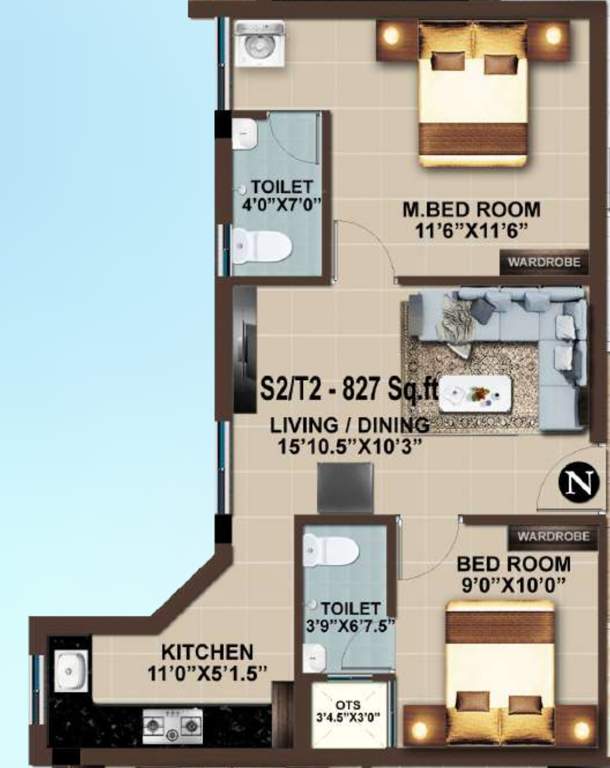  madhu enclave Floor Plan Floor Plan