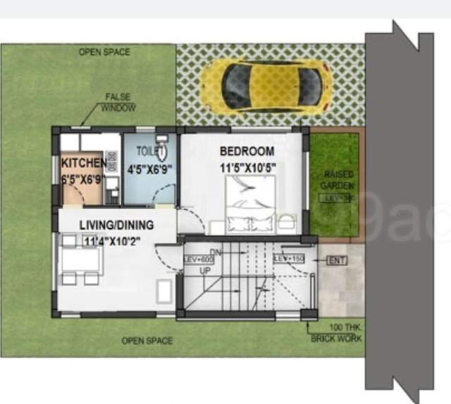 ambika city Floor Plan Lower Ground Floor Plan