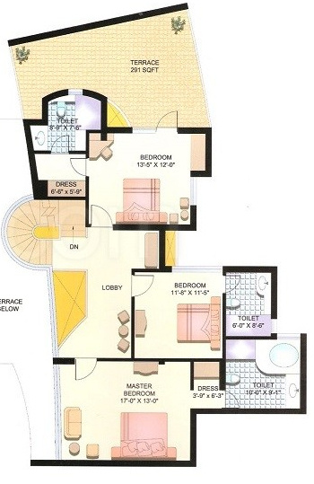 Upper Level Duplex Plan planet Floor Plan Upper Level Duplex Plan