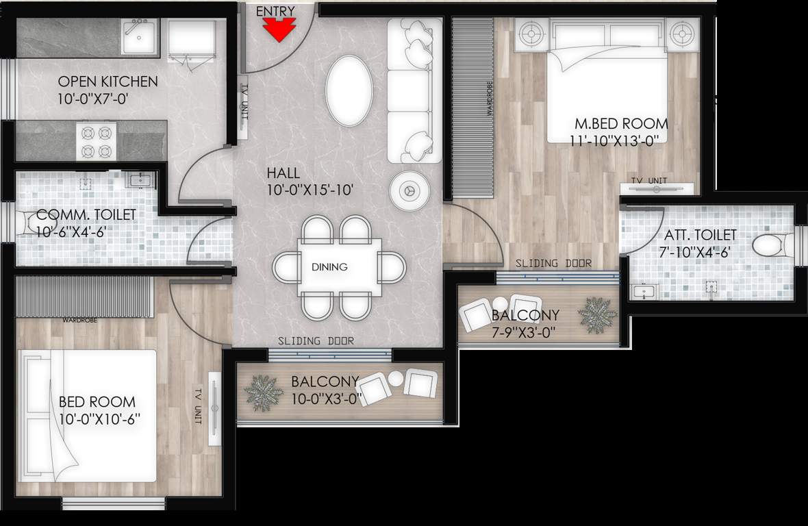  diamond city cuttack Floor Plan Floor Plan