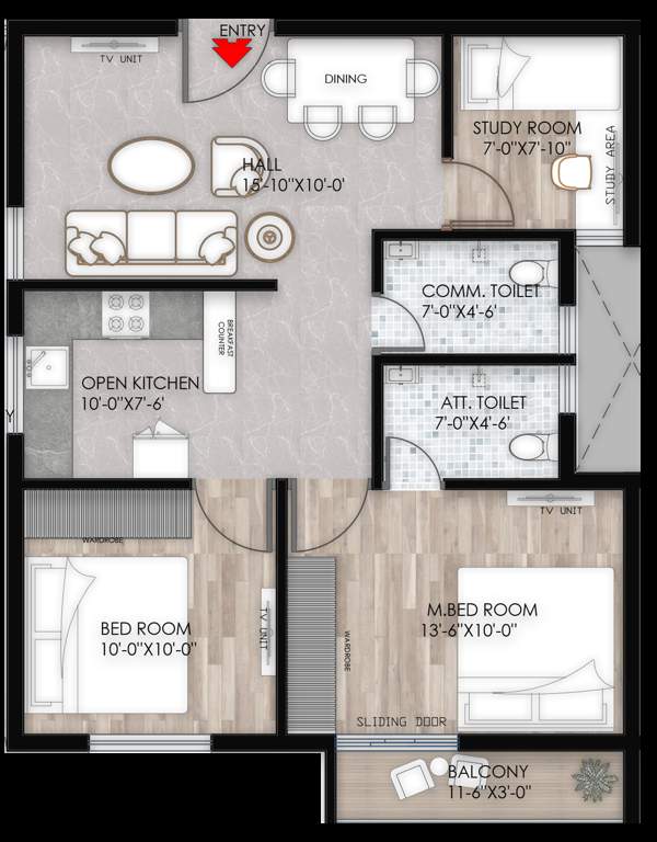  diamond city cuttack Floor Plan Floor Plan