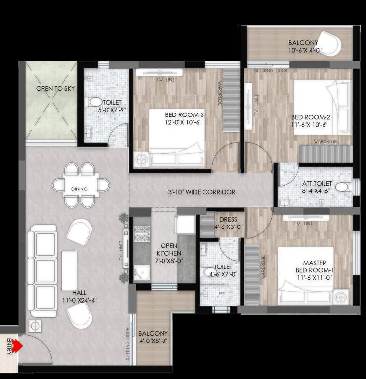  diamond city cuttack Floor Plan Floor Plan