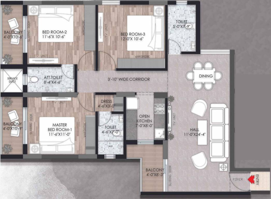 diamond city cuttack Floor Plan Floor Plan