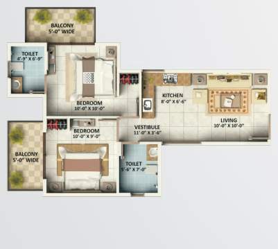  arawali homes Floor Plan Floor Plan
