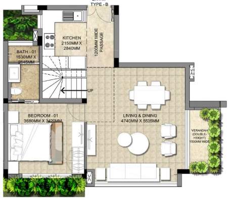  rio royale phase ii Floor Plan Lower Level Duplex Plan
